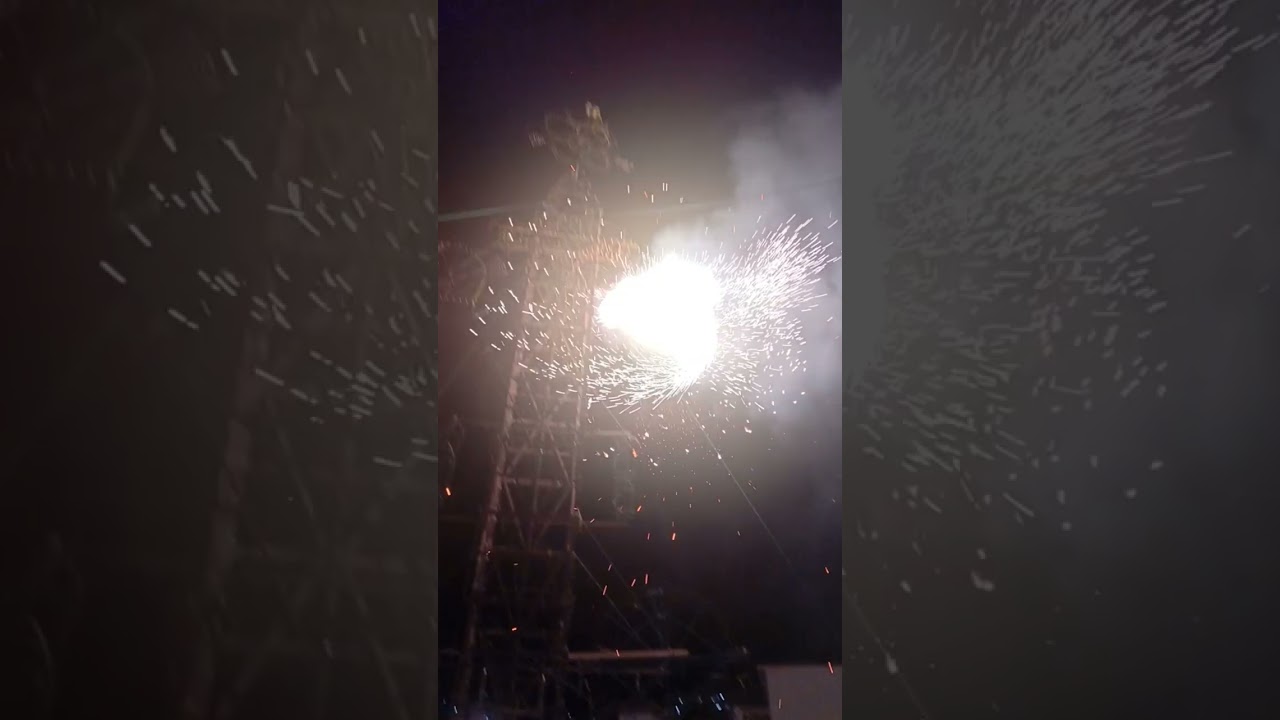 Castillo pirotécnico en honor al Cristo siervo de dios Taxco guerrero  4 de marzo del 2026 