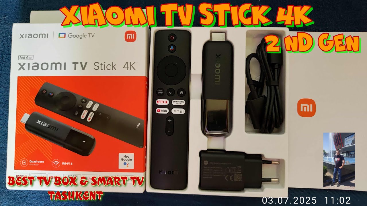 XIAOMI TV 4K STICK (2/8 Gen 2)