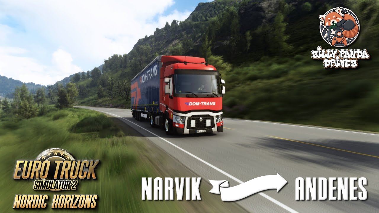 ETS2🚛 | A Serene Drive to Andenes ✨| PNG | EVR | T Range