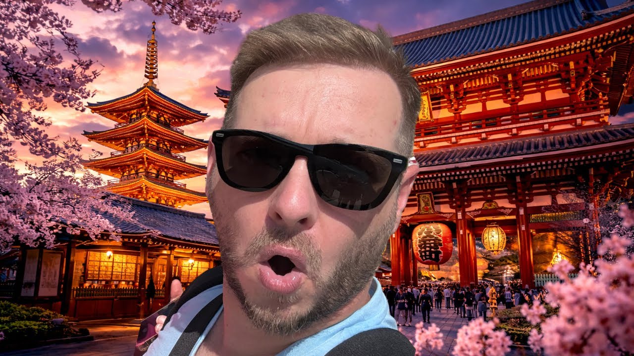 Sensō-ji i tłumy, które przytłaczają 🇯🇵 Drugi dzień w Tokio