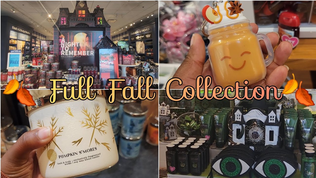 🍂🎃 2024 Bath & Bodyworks Halloween & Fall Collection Walkthrough #new #fragrance #shopping #sale