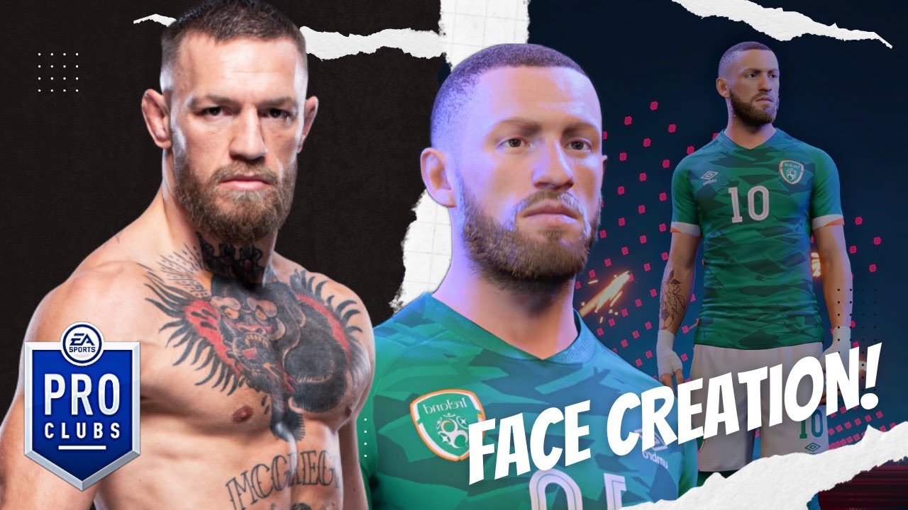 FIFA 23 CONNOR MCGREGOR Face Creation