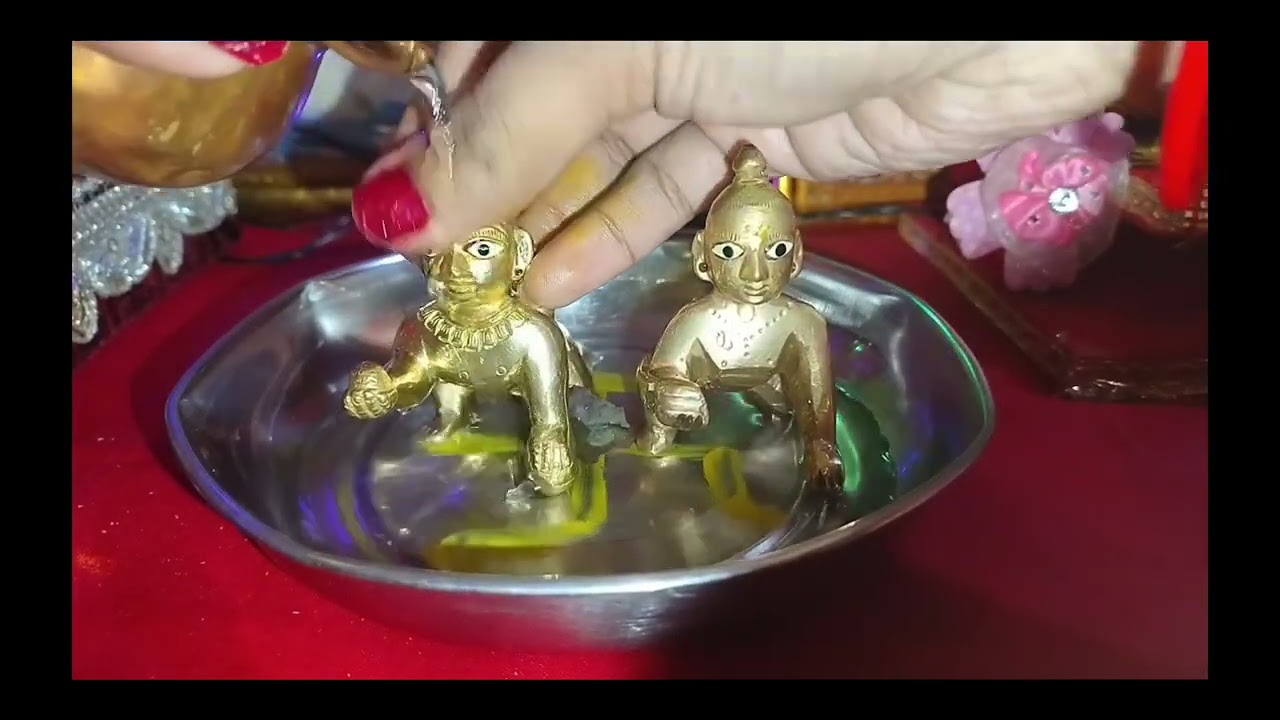 लड्डू गोपाल की सुबह की सेवा कैसे करें। Morning routine of laddu gopal ji । #laddugopal #utubevedio 