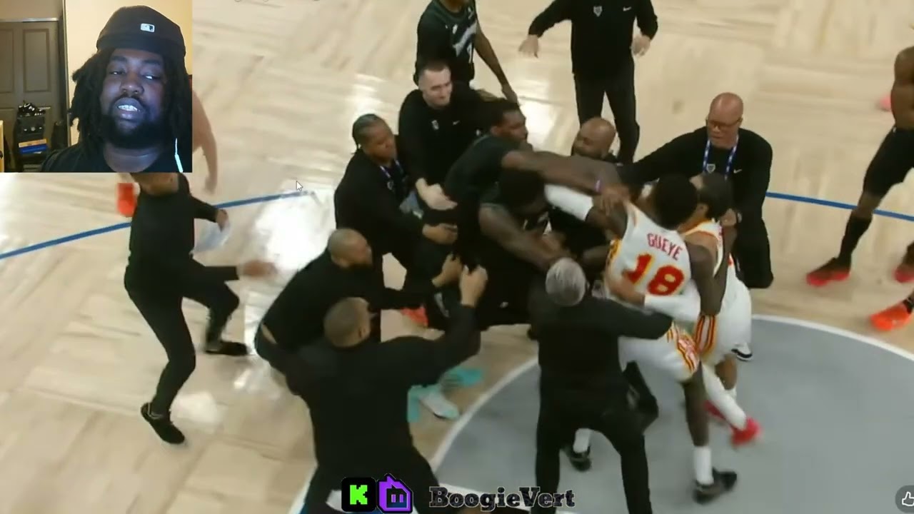 Minnesota Timberwolves altercation against Atlanta Hawks | BoogieVert Reacts