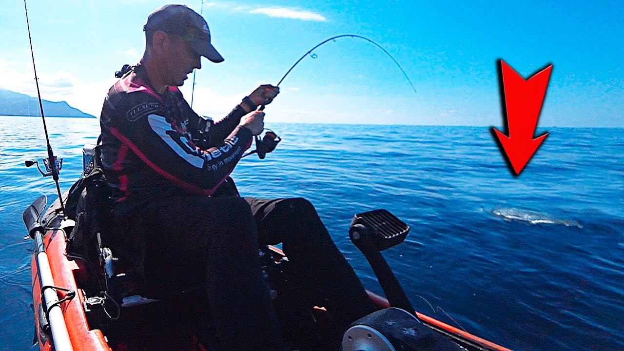 ¡PESCA en el OESTE de MALLORCA! PARAÍSO INCREÍBLE (Pesca en KAYAK)