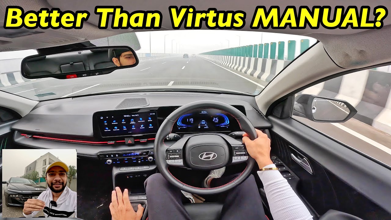 Hyundai Verna Turbo MANUAL Drive Review @Aayush ssm