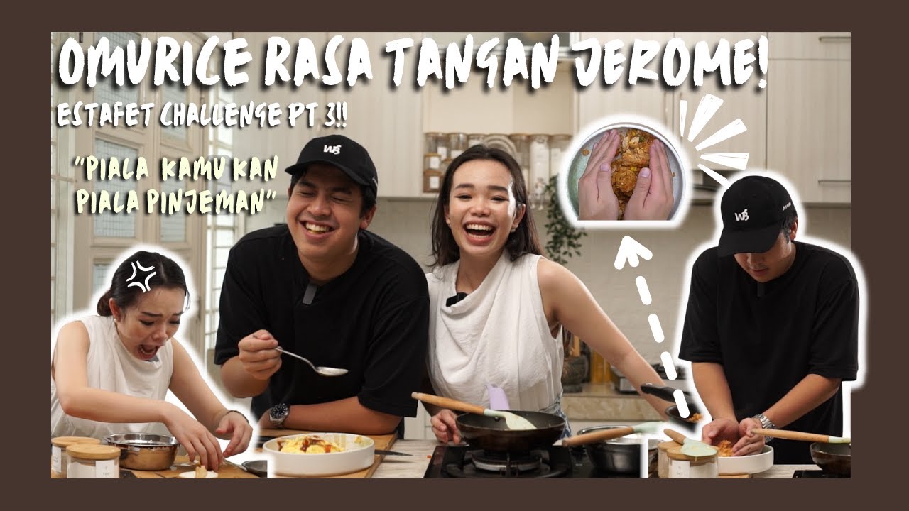 ESTAFET CHALLENGE BERSAMA Jerome Polin!!