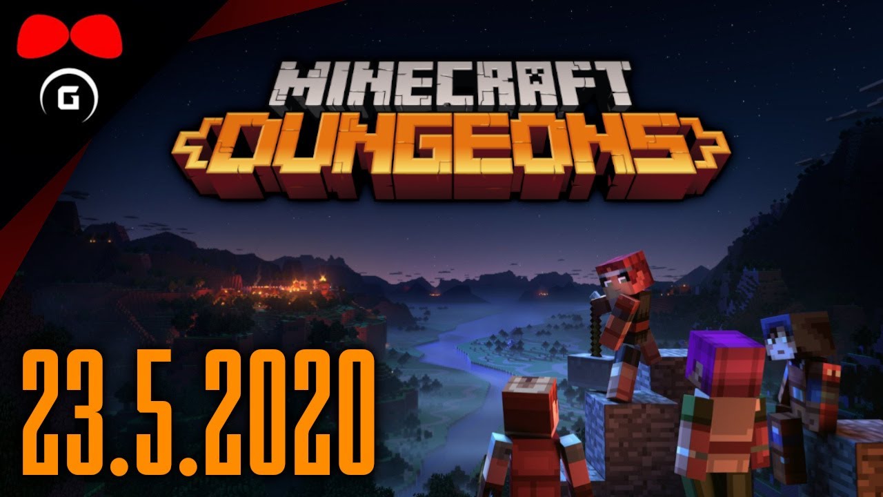 Minecraft Dungeons | (1/5) | 23.5.2020 | #Agraelus #FlyGunCZ #Herdyn #Growey