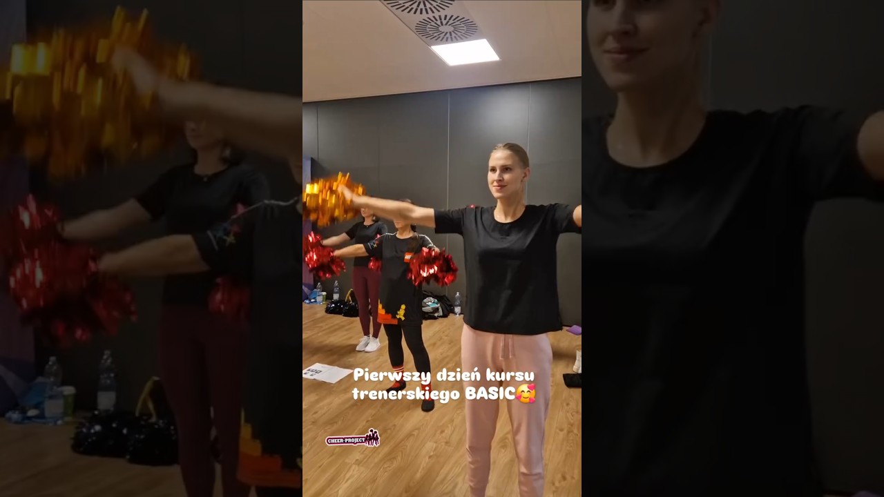 kurs trenerski CHEER PROJECT BASIC!#cheerleadingsportowy #cheersport #kurstrenerski #kurstrenerski