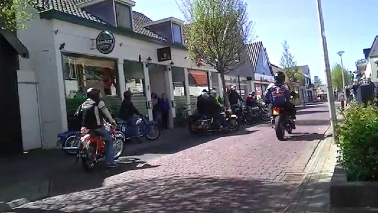 2015 Koningsdag bromfiets rit Rozenburg, deel 2