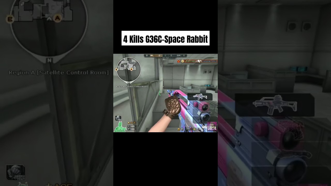 4 Kills G36C-Space Rabbit #crossfireph #cfph #cf #cfqq #crossfire #crossfirephilippines #fyp #gaming