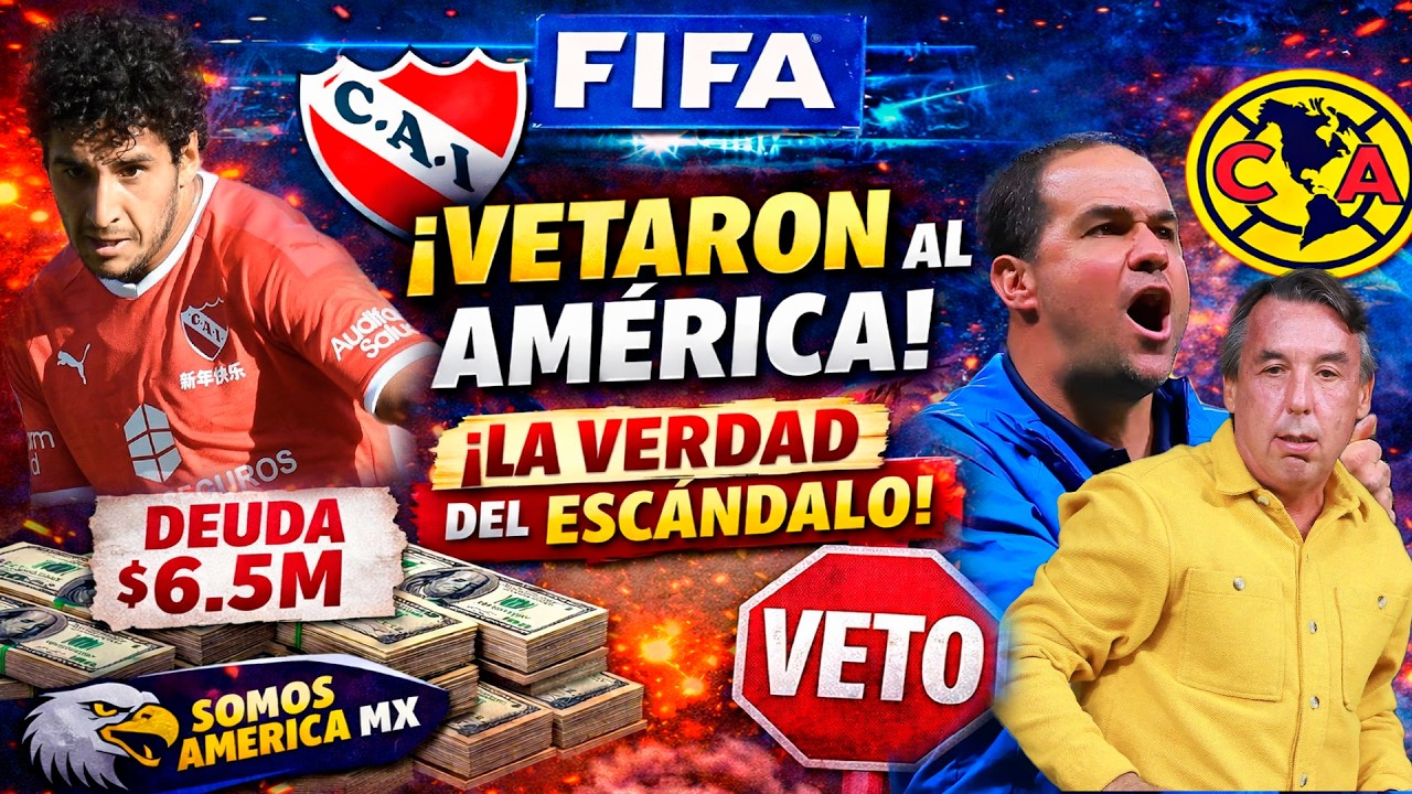 ¿VETARON AL AMÉRICA? 😱 La VERDAD del caso de Cecilio Domínguez y la deuda de Independiente
