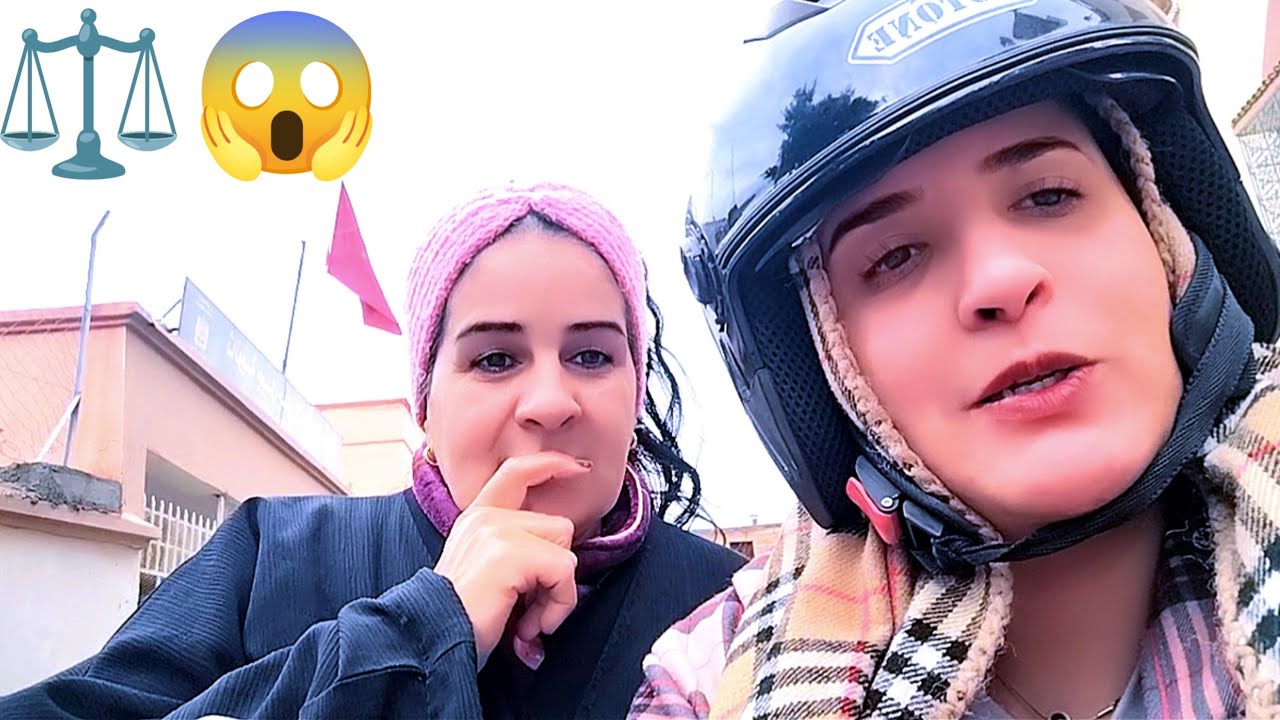 انا وزهرة غادي نتشدو😱الله يحضر السلامه 😰تدوز مطرفة😭