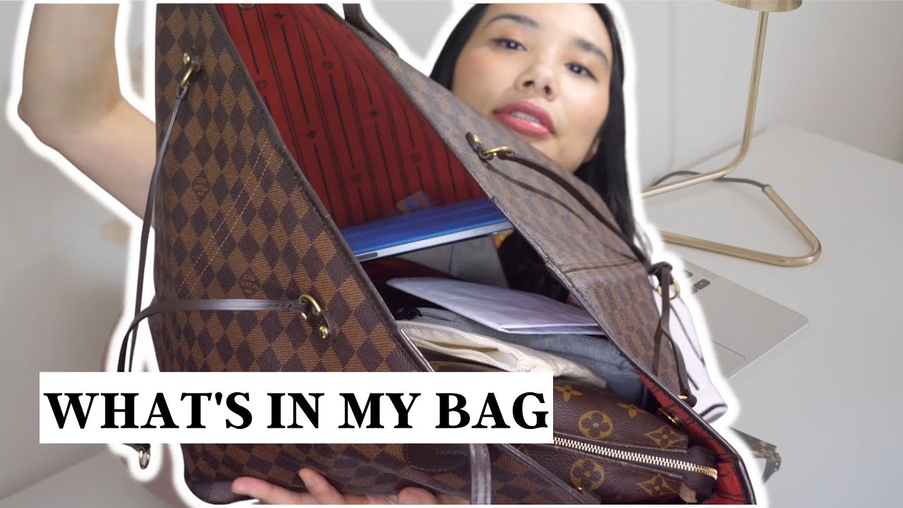 What's In My Louis Vuitton Neverfull GM bag | Lifestyle | Fashion
