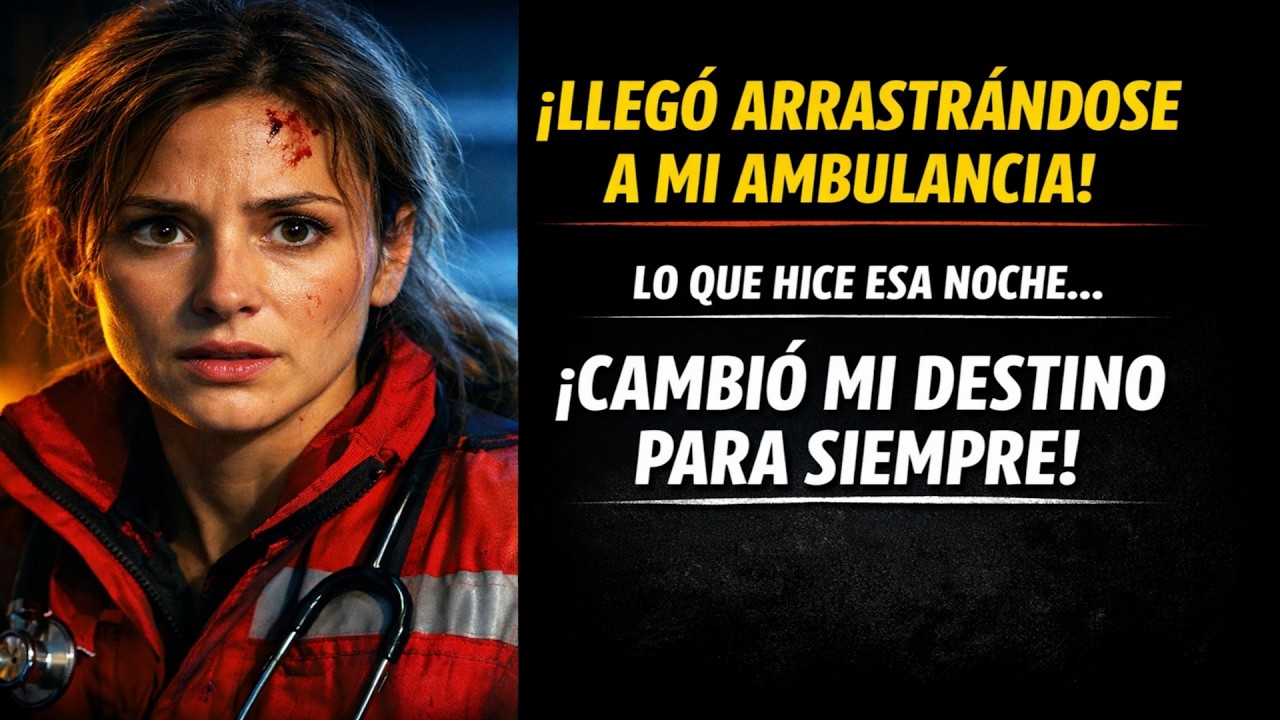 Se arrastró hasta mi ambulancia para dar a luz. Lo que hice esa noche cambió mi destino para siempr