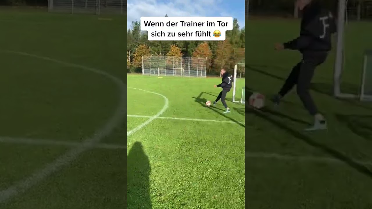 POV: Wenn der Trainer sich zu sehr f&uuml;hlt 🤣⚽️ #shortsfeed