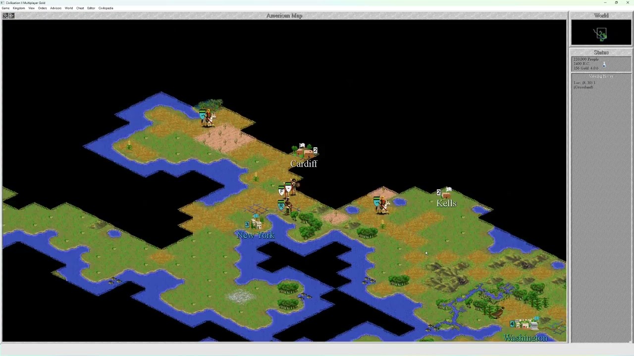 Sid Meier's Civilization II - Gameplay - No Commentary