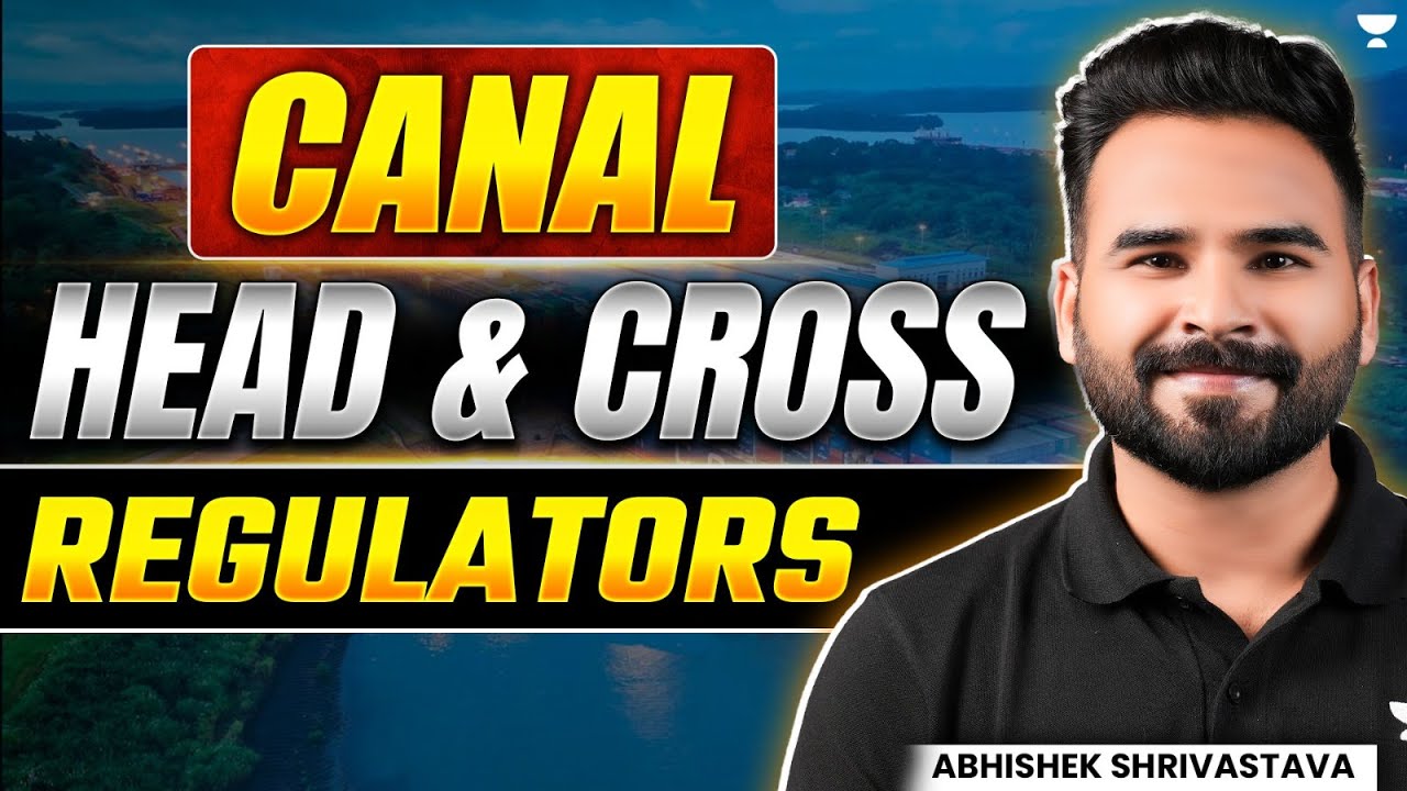 Canal Head and Cross Regulator | Canal Regulation Work | Irrigation Engineering | Civil Engineering