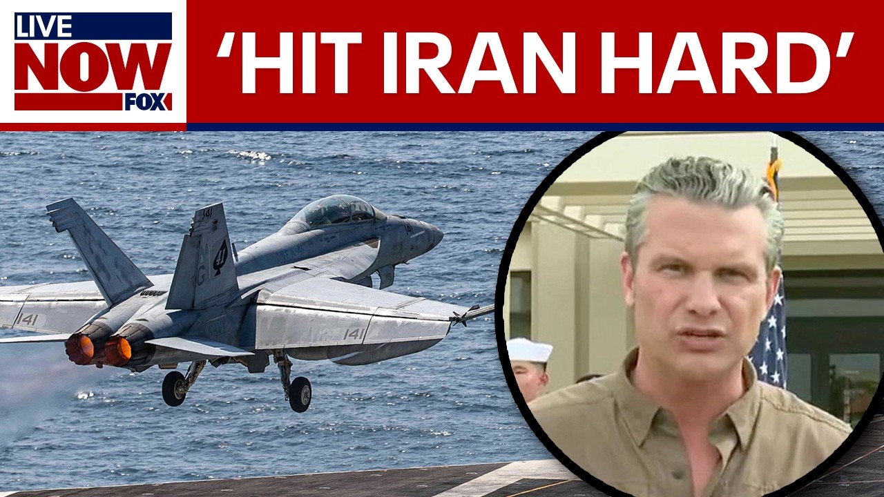 Hegseth says US will strike Iran 