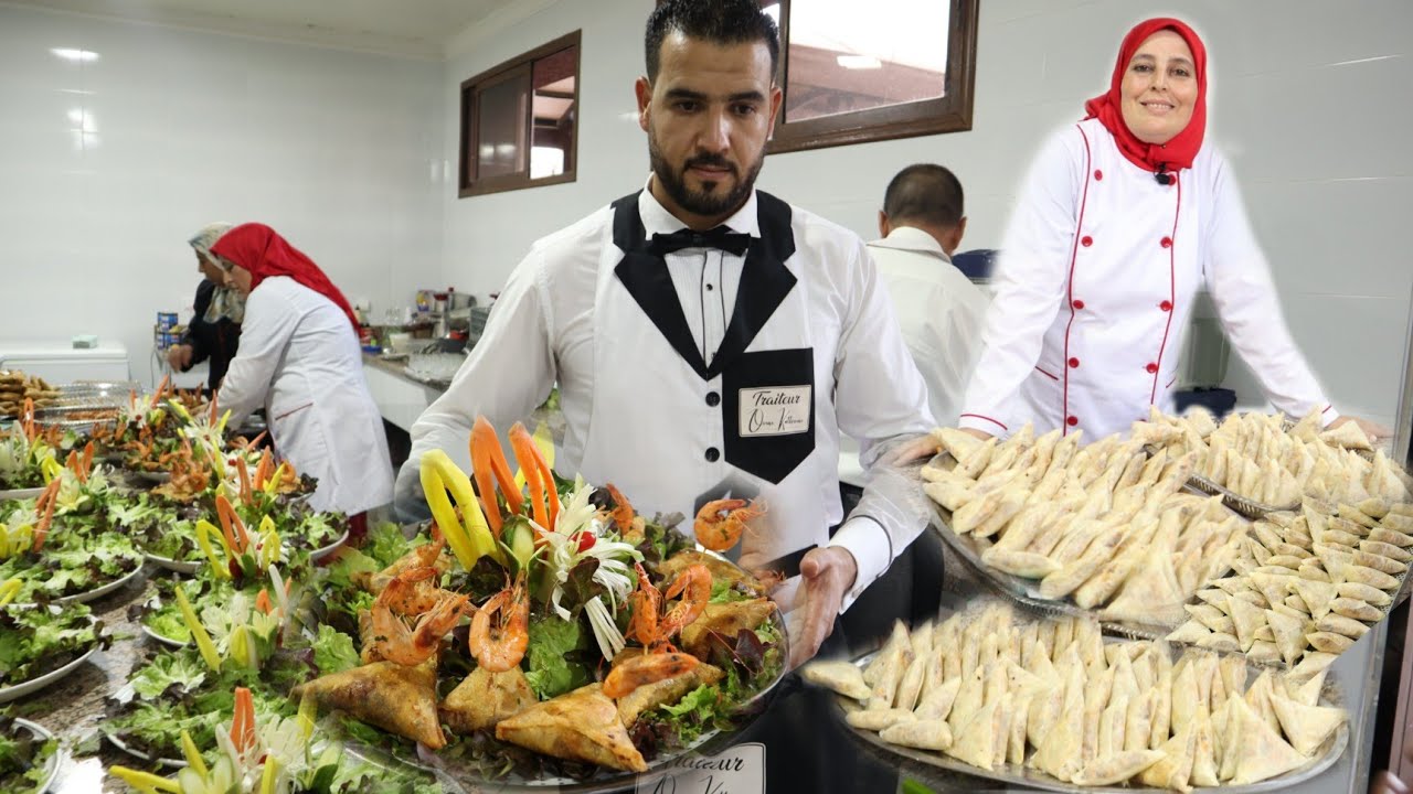 وأخيرا أحسن وأسرع وألذ بسطيلة فعالم المناسبات😱بورود الخضر السهلة بريوات الحوت بنة،مذاق و لا أروع