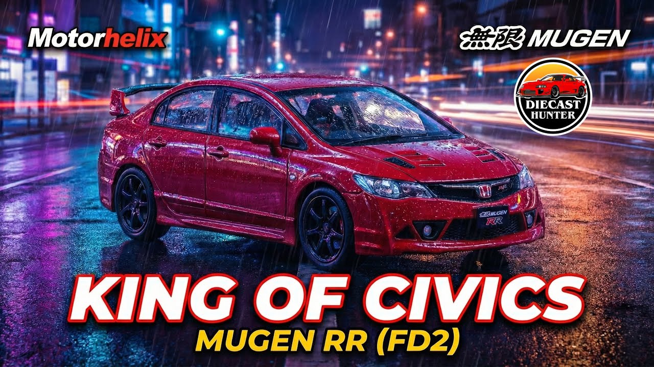 The RAREST Civic Ever Made? Honda Civic Mugen RR (FD2)