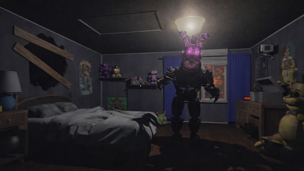 NİGHTMARE BONNİE'ye DİKKAT ET |THE GLİTCHED  ATTRACTİON (FNAF) 1. Bölüm 