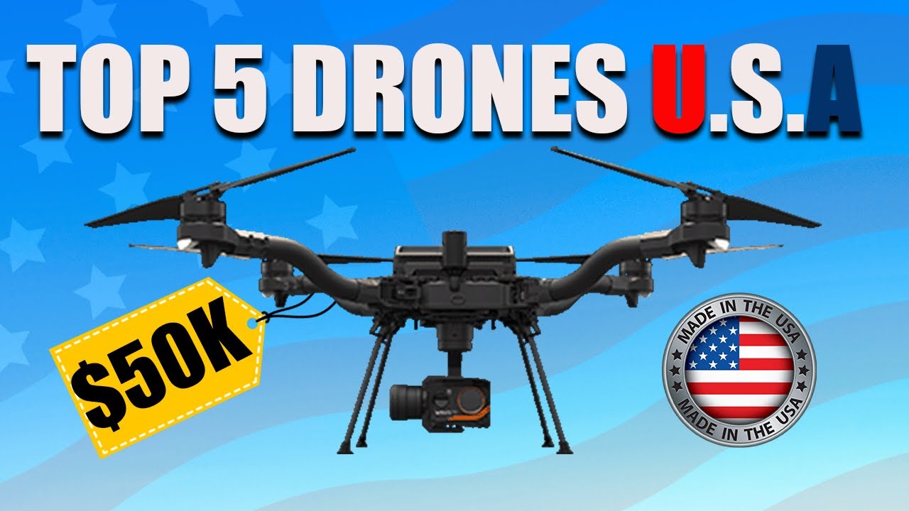 TOP 5 DRONES Made In The USA 2025 | NO DJI Affiliation! 🇺🇸