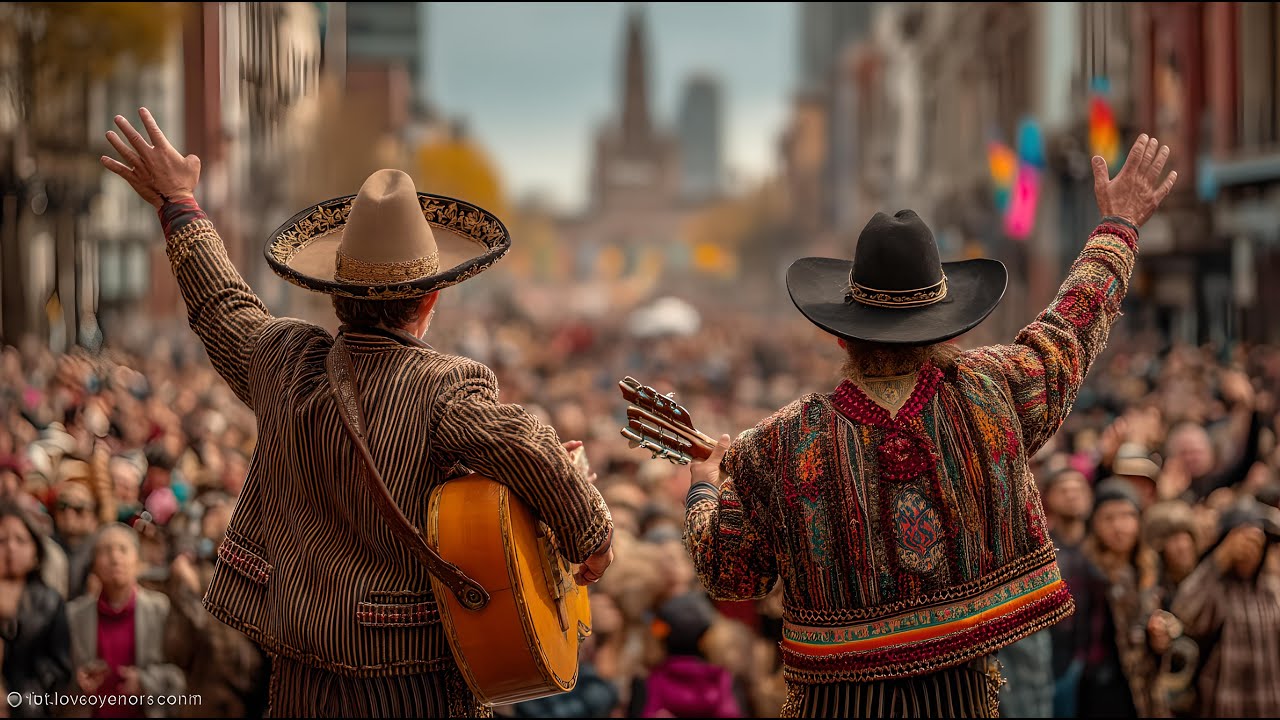 Música de Mariachi Tradicional | Celebración Cultural en la Calle 🎶🇲🇽