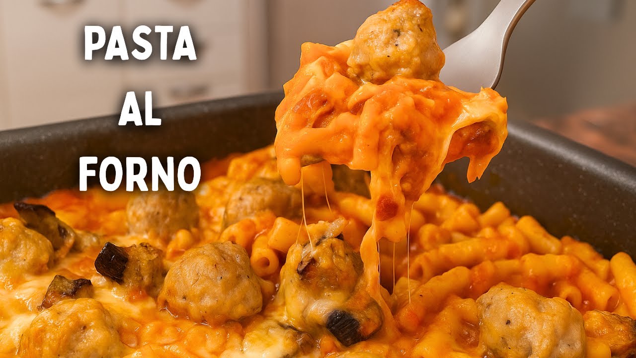 PASTA AL FORNO DELLE FESTE – La Ricetta Super Filante che Conquista Tutti