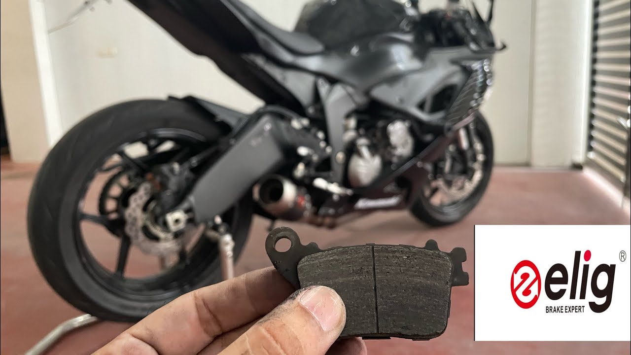 How to replace brake pads (rear) | Kawasaki Ninja ZX6R