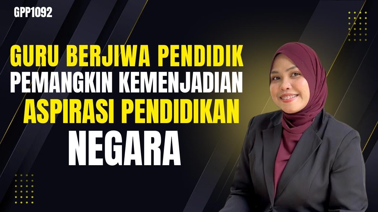 GPPP1092 GURU BERJIWA PENDIDIK