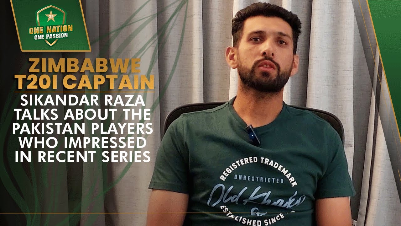 Zimbabwe T20I Captain Sikandar Raza talks about the Pakistan Players who impressed in recent series