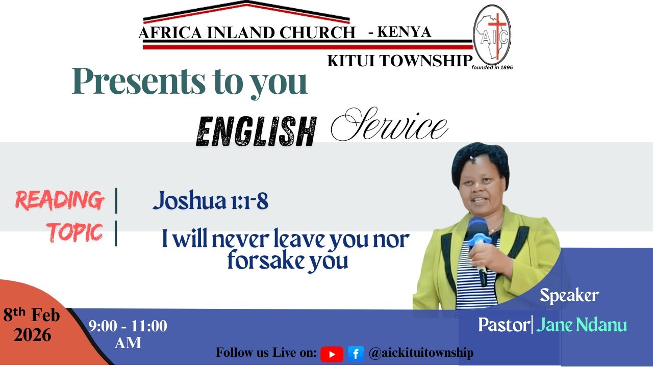 First Service| AIC Kitui Township | 08/02/2026