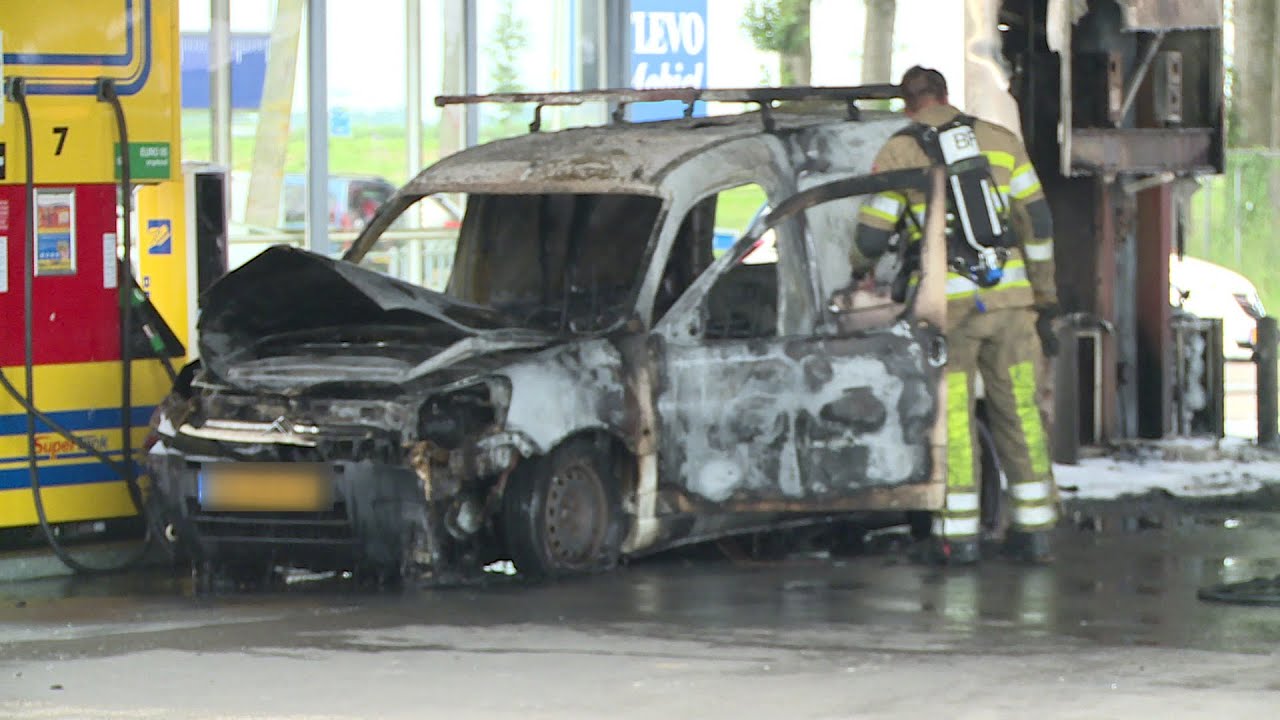 'Explosie bij tankstation gevolg van illegaal vullen gasfles'