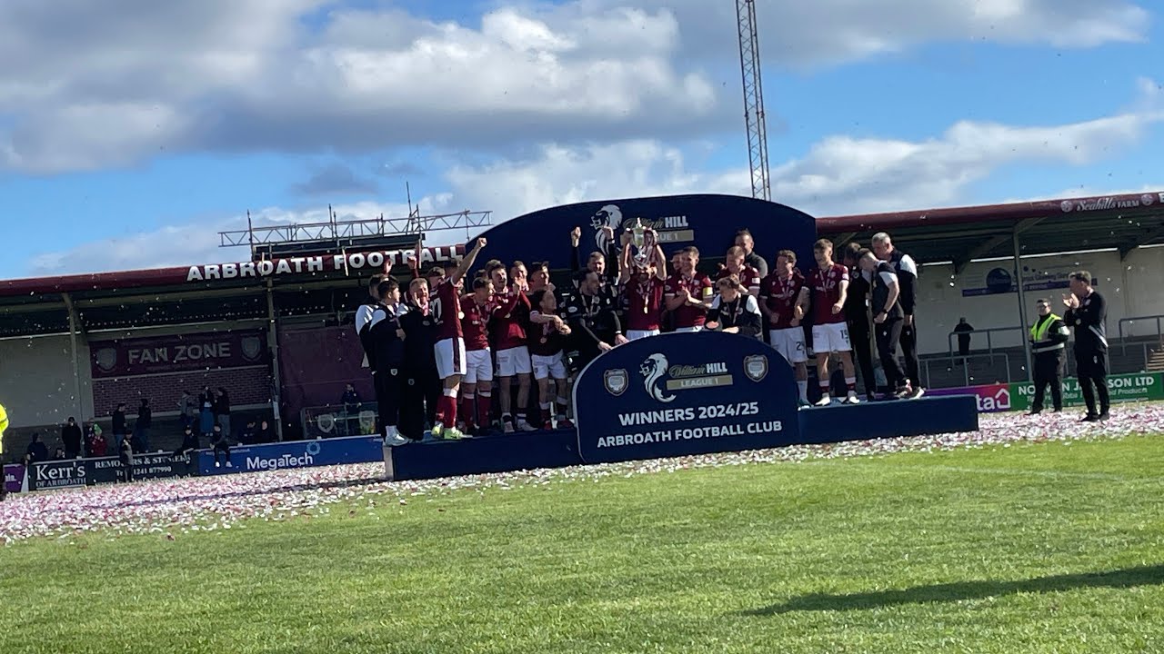 trophy day at gayfield + interviews