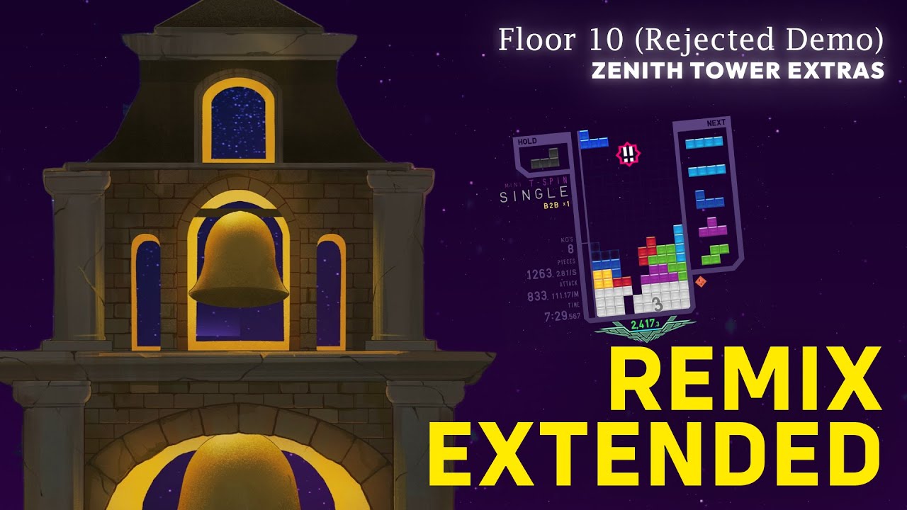 Zenith Clicker - Deified Validation | REMIX + EXTENDED - Floor 10 (Rejected Demo) from TETR.IO