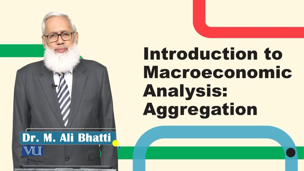 Introduction to Macroeconomic Analysis: Aggregation | Macroeconomic Analysis | ECO616_Topic001