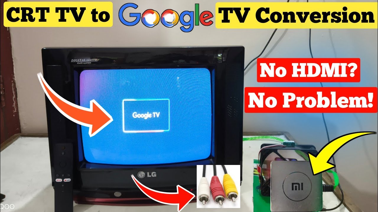 How to Convert CRT TV to Android TV | Full Android TV Box Setup Tutorial | CRT TV কে Smart TV বানান