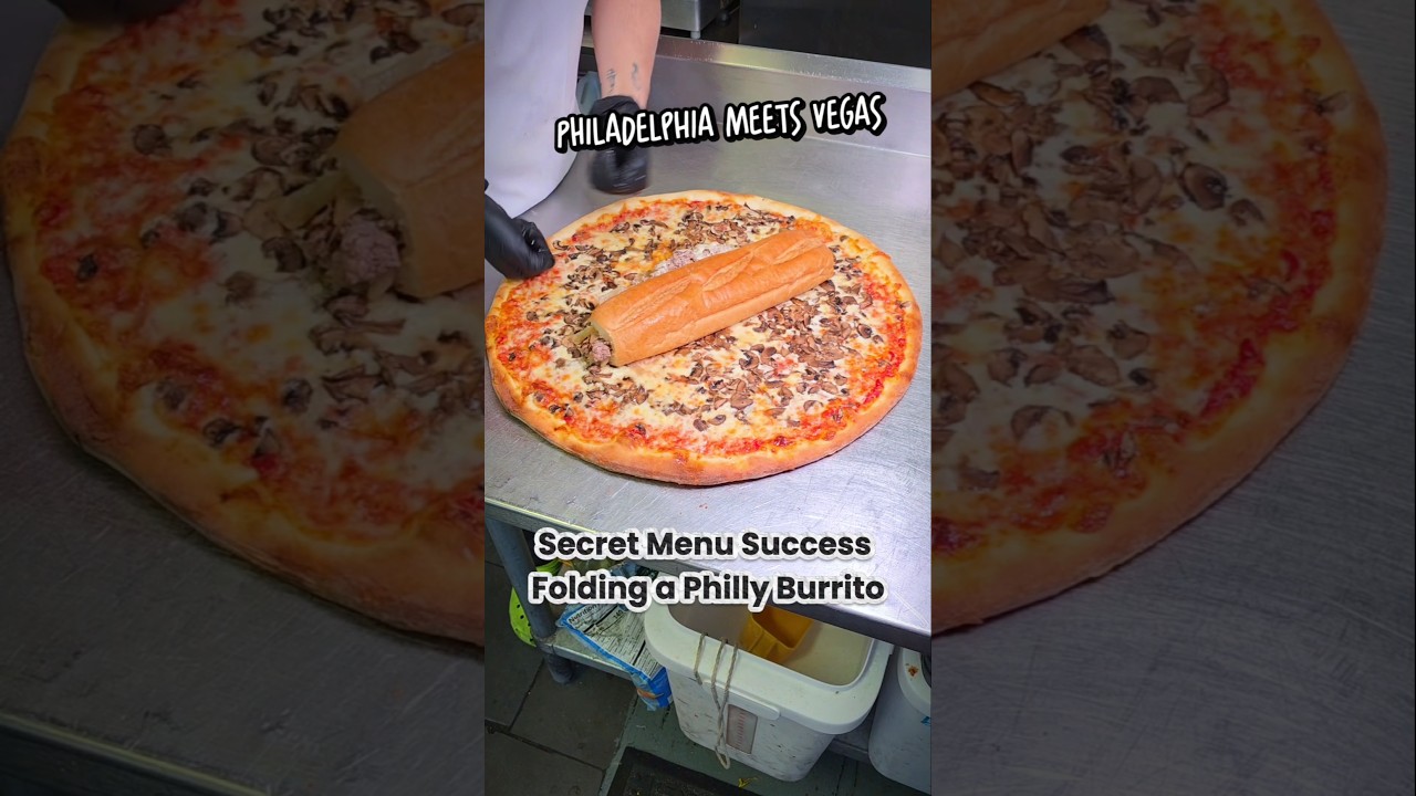 Philly Burrito? Yes, You Read That Right. Only in Vegas!