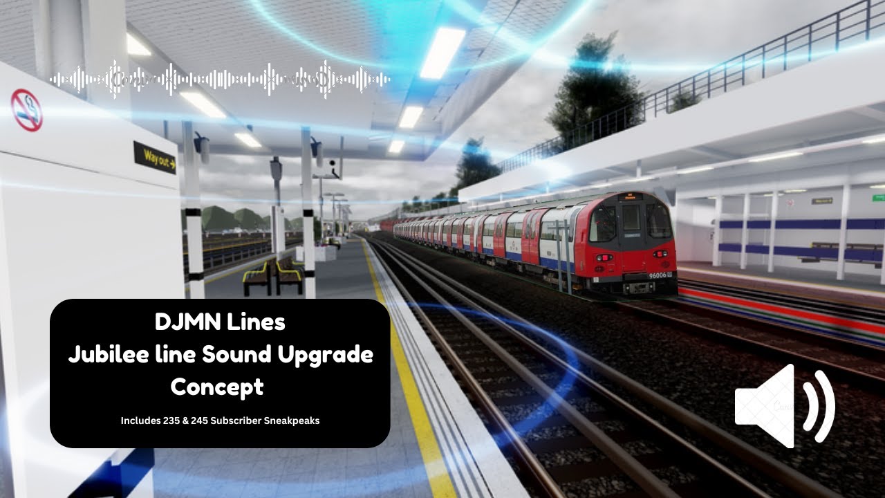 DJMN Lines Jubilee Line - Sound Upgrade Concept by SadLivingPerson.