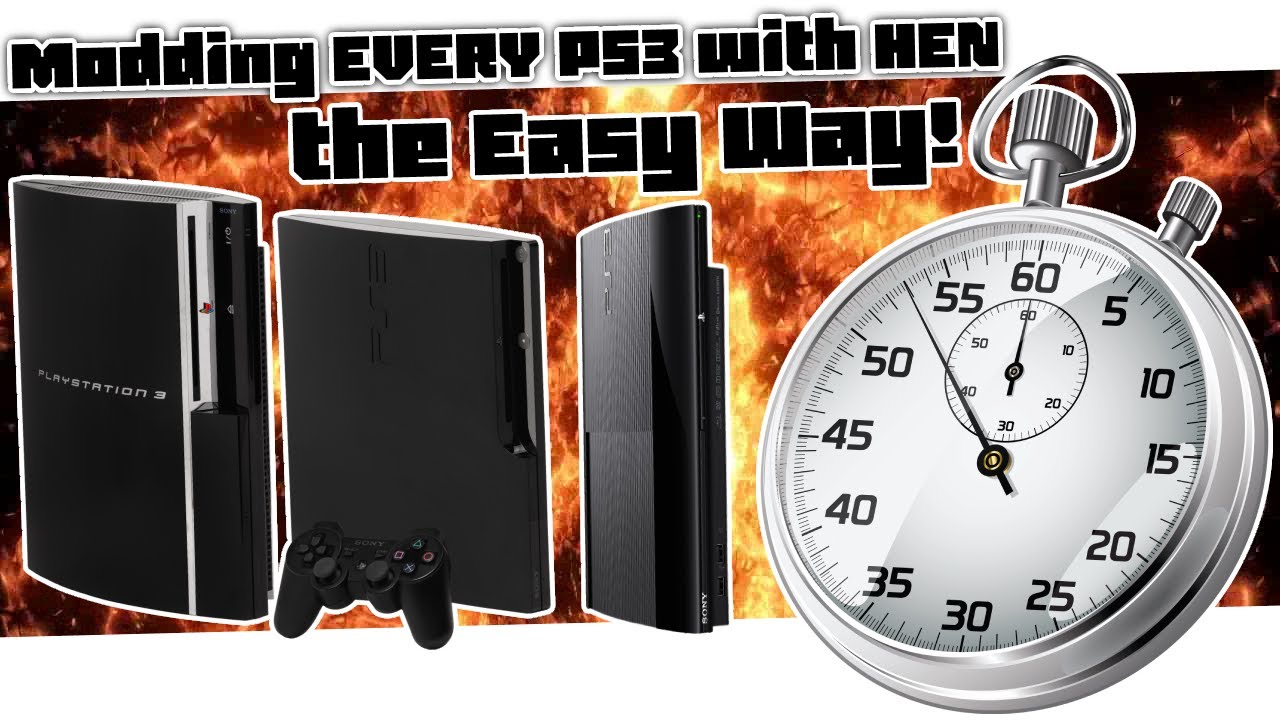 Модернизация ЛЮБОЙ PS3 с помощью HEN — простой способ! // FW 4.91 // Модернизация стала проще!
