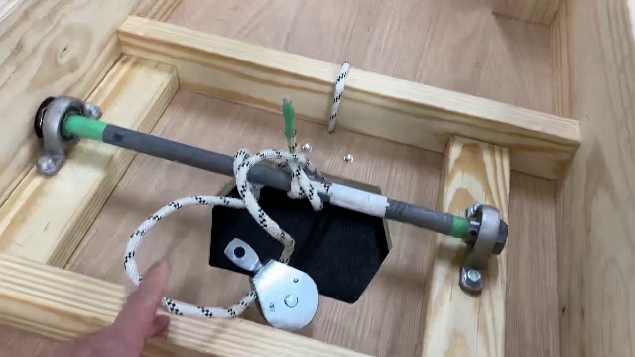 Home made DIY Flywheel Box for eccentric inertial flywheel training