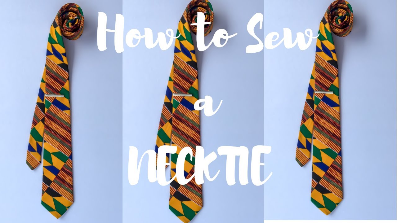 How to make a necktie | Free Pattern | Men's fashion