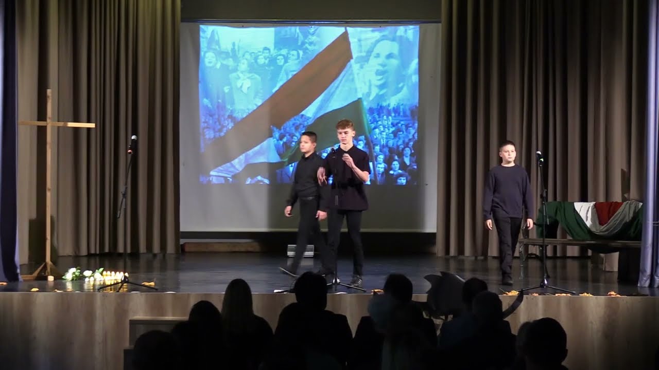 Az iskolások október 23-i műsora