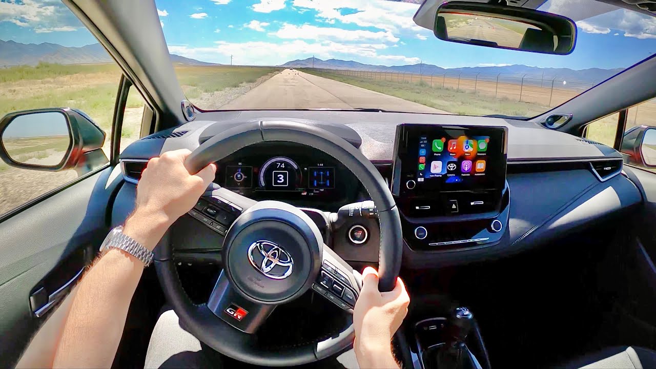 2023 Toyota GR Corolla - POV Test Drive (Binaural Audio)