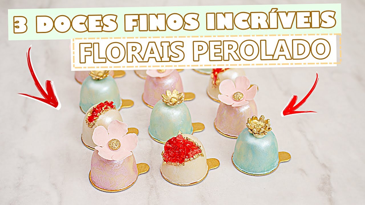 3 DOCES FINOS - FLORAIS PEROLADO - Tiago Mauro