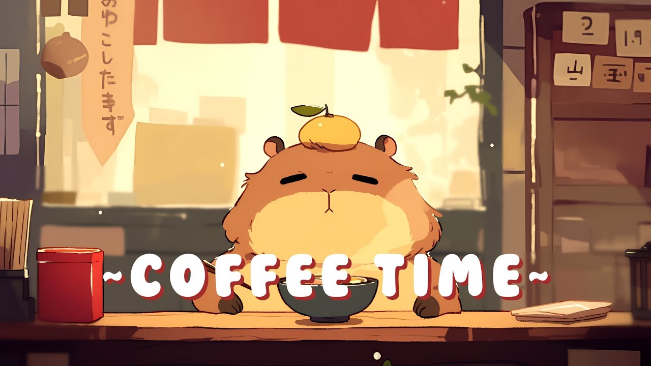 [Extended Mix] Capybara Beats & Lofi - Relaxing Jazz Hop Collection ~ Peaceful Flow ~ 🦫 🍵 ✨ | Non...