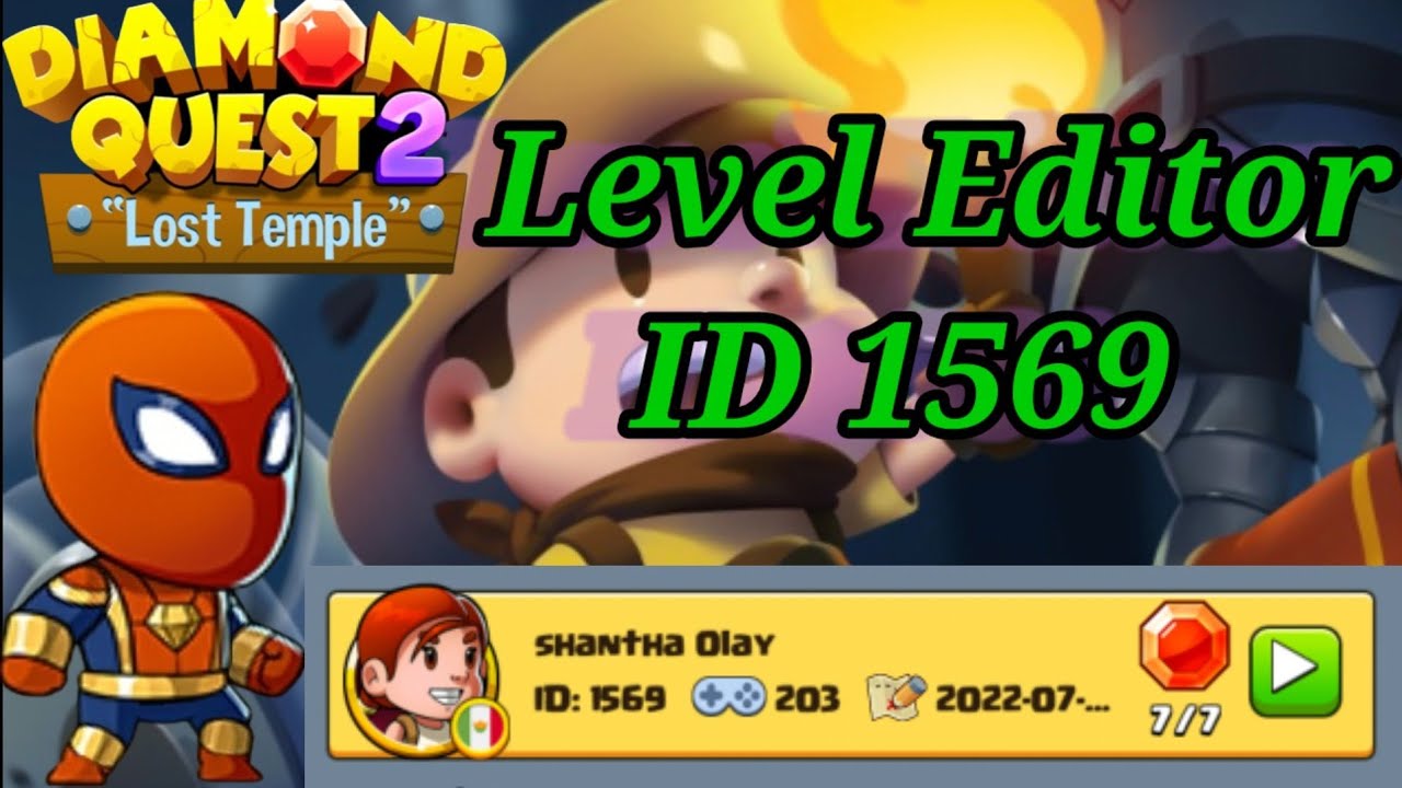 Diamond Quest 2 Level Editor ID 1569