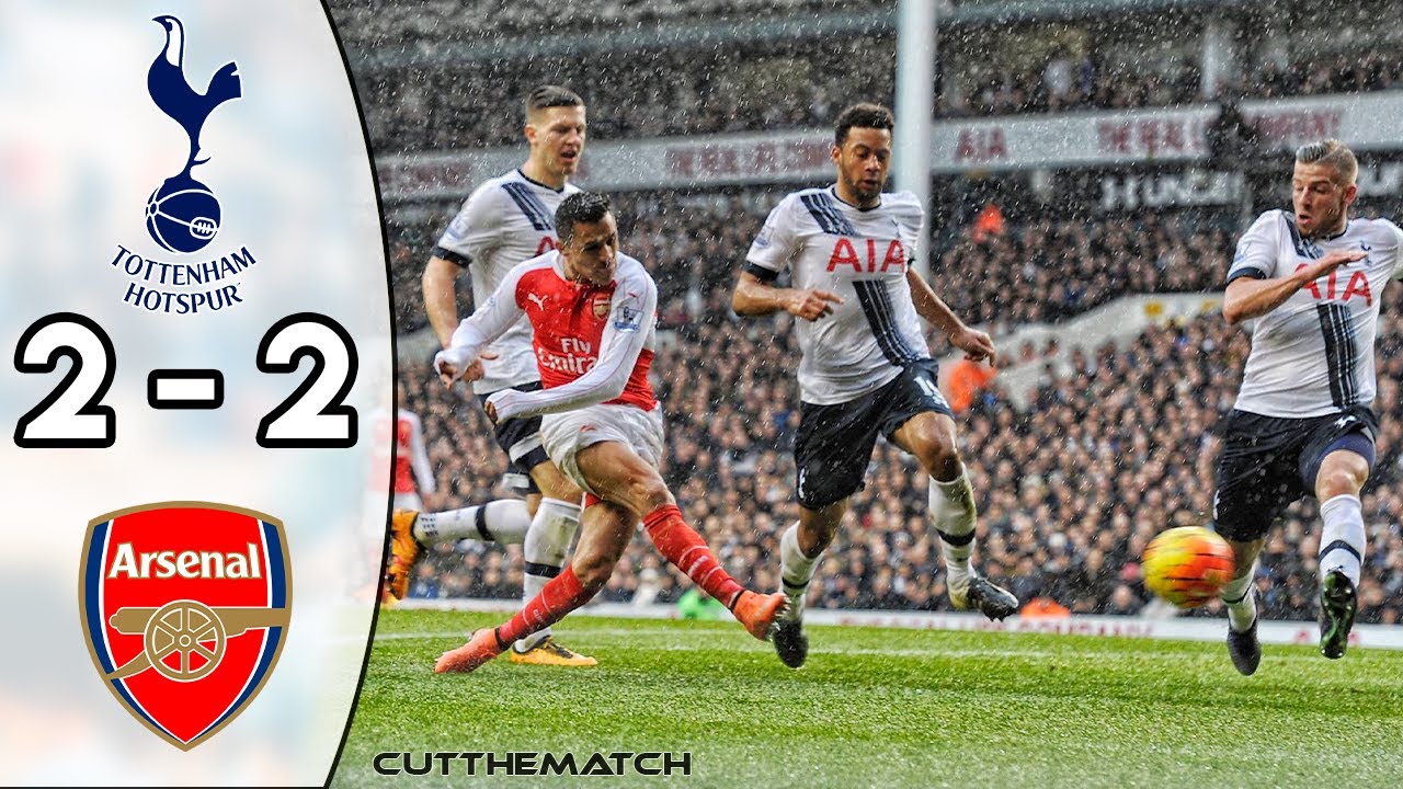 Tottenham vs Arsenal 2 - 2 | Highlights 2016