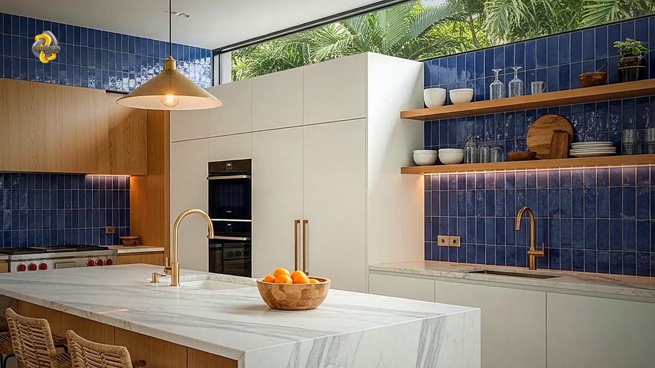 Inspirasi Dapur Minimalis dengan Meja Bar Lipat yang Praktis